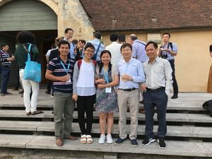 Tham dự hội nghị khoa học quốc tế Cửa sông-Ven biển tại Tp. Caen, Pháp cùng GS.TS Nguyễn Kim Đan